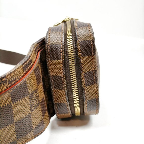 Louis Vuitton Brown Checkered Crossbody Bag - Picture 4 of 9